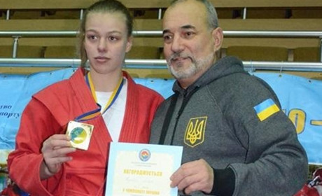 Марія Куневич здобула дві бронзові медалі на Кубку України з боротьби самбо