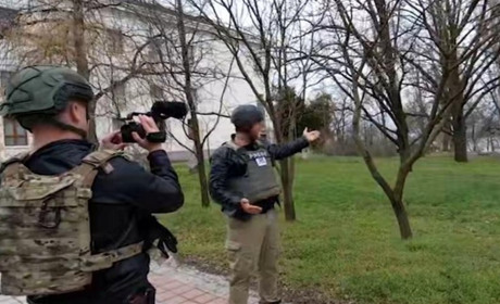 У Нову Каховку приїхав Патрік Ланкастер