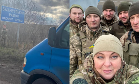 «Хлопці раді, що про них пам'ятають»: волонтери з Переяслава відвезли на передову різдвяні гостинці