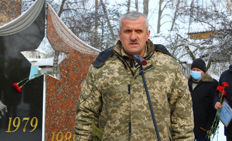 У Мені пом'янули загиблих воїнів-інтернаціоналістів