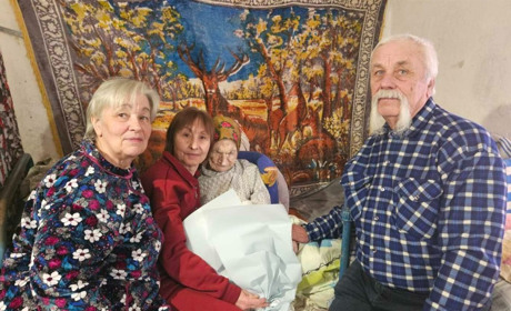 Пережила голод, війну й відбудову: Меланія Ворожбит з Макарихи відзначила 100 річний ювілей