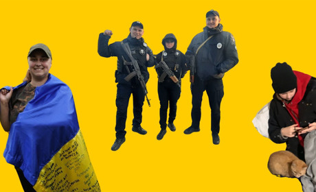 Спогади з телефону: жителі Сарн діляться світлинами з перших днів війни