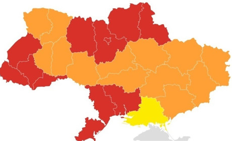 На першому — Львівська, на другому — Харківська, на третьому — Одеська. А де Хмельниччина?