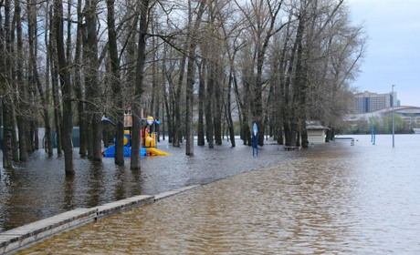 На Київщині знизився рівень води, але пік паводку ще попереду