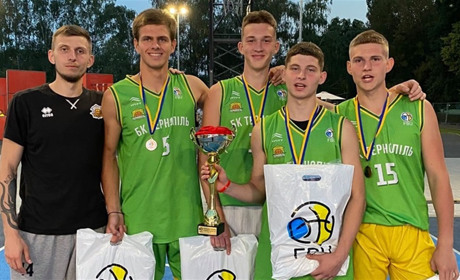 Троє чортків’ян стали чемпіонами України з баскетболу 3 х 3