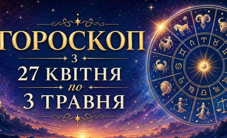 Гороскоп на тиждень з 27 квітня по 3 травня 2026 року для всіх знаків зодіаку