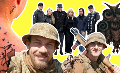 Побратим Ярослава Христюка повернувся з полону і відтворив усі татуювання друга