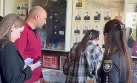 Поліція Ізмаїла показала особливості служби майбутнім правникам (відео)