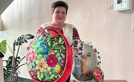 Найбільше великоднє яйце: у Нетішині зафіксували новий рекорд