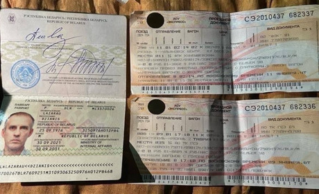 ЗСУ «денацифікували» громадянина Білорусі я в Кринках на Херсонщині: фото документів
