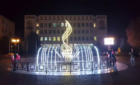 Під Новий рік на Херсонщині мають створити незвичайний фонтан