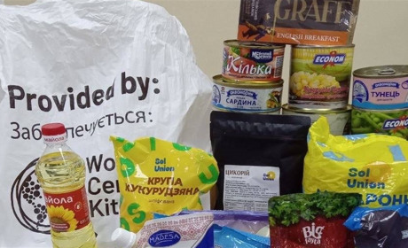 Евакуйовані великобурлучани віком 75+ отримали 162 продуктові набори від World Central Kitchen
