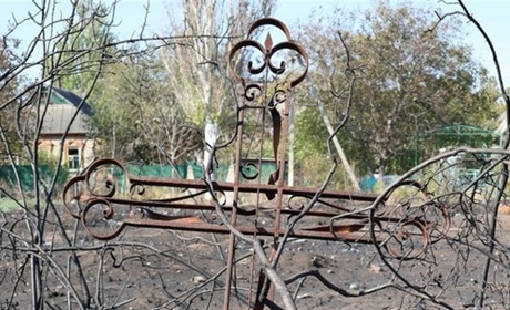 Старе Подолянське кладовище Гуляйполя згоріло внаслідок російських обстрілів