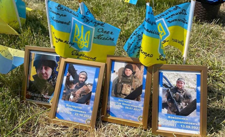 Пам’ять про воїнів із Великобурлуччини вшанована на головному майдані України