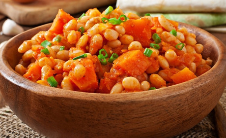 Рецепт дня: квасоля з тушкованими овочами