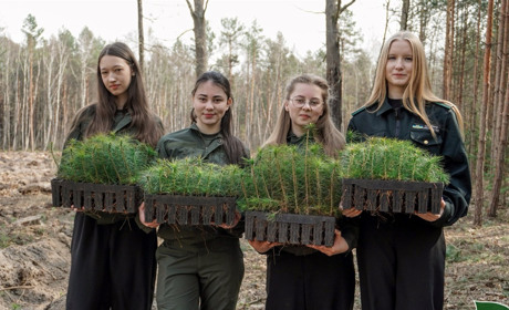 Поблизу Звягеля заклали "Ліс пам'яті" Валерія Зандера