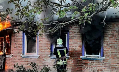 На Черкащині під час пожежі загинула людина