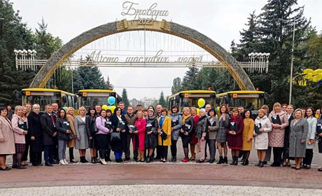 Кагарличчина отримала ще один новий шкільний автобус