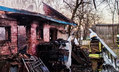 На Вінниччині за добу сталося чотири пожежі: У селі Широке загорілося в господарській будівлі