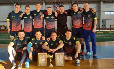 Троє сватівських рятувальників у складі збірної з футзалу стали першими в зональному чемпіонаті