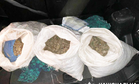 На Володимиреччині поліцейські вилучили 37 кілограмів бурштину