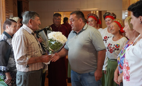 Подвійне свято. Городоччанин Василь Бонк зустрів своє 90-річчя у День Незалежності України