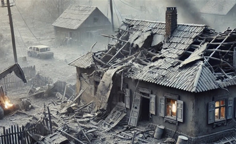 Російські війська продовжують обстріли Чернігівщини: знищено будинок, поранено трьох цивільних