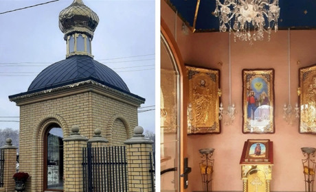У Кіцмані збудувати і освятили нову капличку на честь святого-великомученика Дмитра Солунського