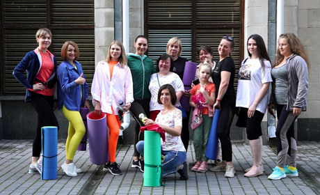 Фітнес-тренерка Юлія Федосєєва проводитиме безкоштовні тренування у Переяславі до кінця літа