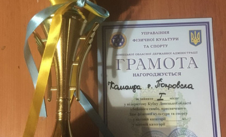 Самбісти з покровського «Барса» вибороли кубок області