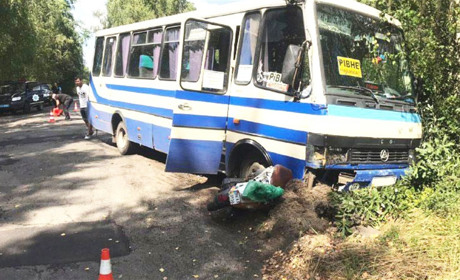 У смертельній ДТП на Володимиреччині загинув мотоцикліст