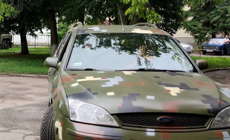 Сміла передала Нацгвардії вже другу автівку: цього разу машина поїхала на Харківщину