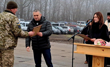 На Чортківщині привітали військовослужбовців із Днем ЗСУ