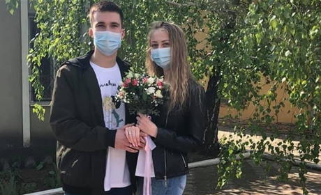 В Біляївці молодята одружились під час карантину: як це було, і крізь які випробування вони пройшли 