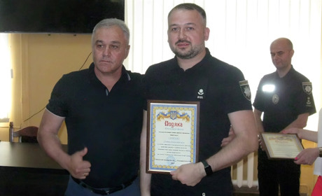 Десята річниця Нацполіції: у Переяславі вручили подяки правоохоронцям
