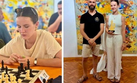 Ізмаїльська шахістка Ірина Апостолакій стала переможницею міжнародного турніру з шахів