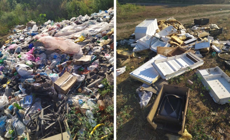 Житель Біляївки спіймав на гарячому місцевого, який вивозив сміття ЗІЛом на околицю міста 