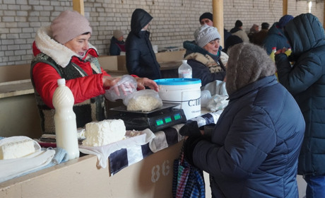 Перші зимові торги у Переяславі ознаменувались підвищенням плати за "містове" ВІДЕО