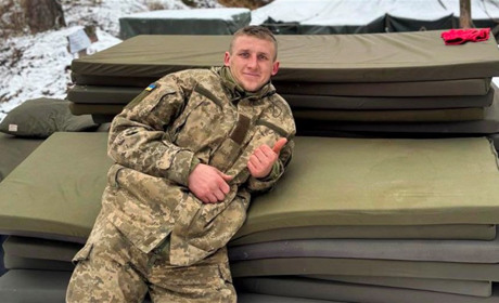 Пам'яті мужнього воїна, захисника та Героя Якова Шкреби з Барської громади