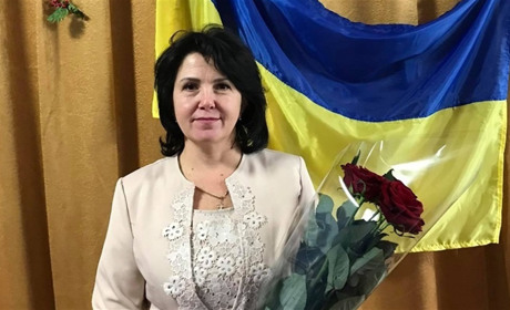 Голова Української громади Олена Макогон стала захисницею України