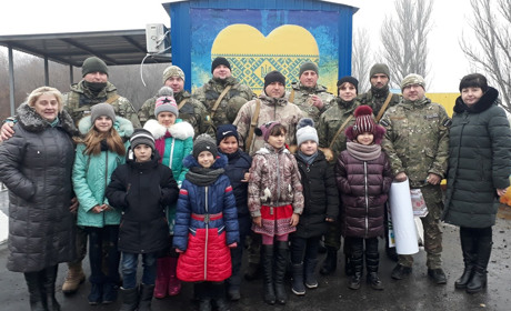 Військовослужбовців вітали у селах району
