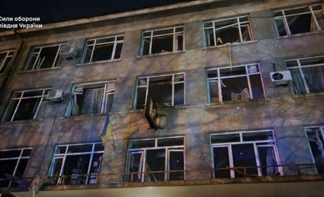 Ворожа дронова атака на Одесу 8 лютого: пошкоджений коледж, двоє людей травмовані