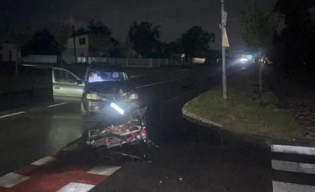 Авто збило 13-річного мотоцикліста у Переяславі: хлопця госпіталізували з переломом ключиці