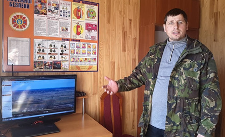 Лісівники за пожежами слідкують онлайн. Система відеоспостереження працює десять років