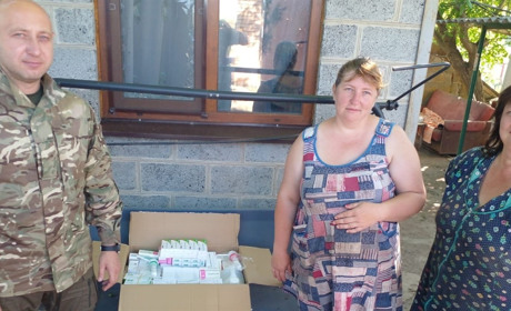 Жителям Богоявленки, Новоукраїнки та Водяного доставили продукти та ліки