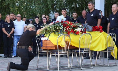 Поліцейський Олександр Хомич загинув, захищаючи Батьківщину