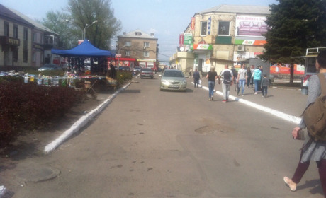 Пішохідною зоною у Покровську стала частина площі Свободи