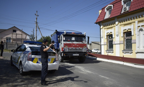 У Жмеринці продовжують штрафувати вантажівки, які порушують ваговий контроль
