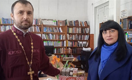 У Переяславі вже традиційно організували акцію "Великодній кошик для воїна"