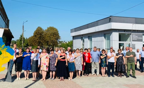 23 серпня на Білопільщині відзначили День прапора України